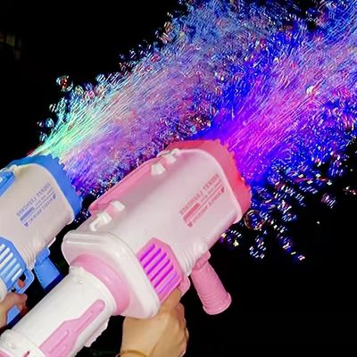 36-Hole Bazooka Bubble Gun for Kids