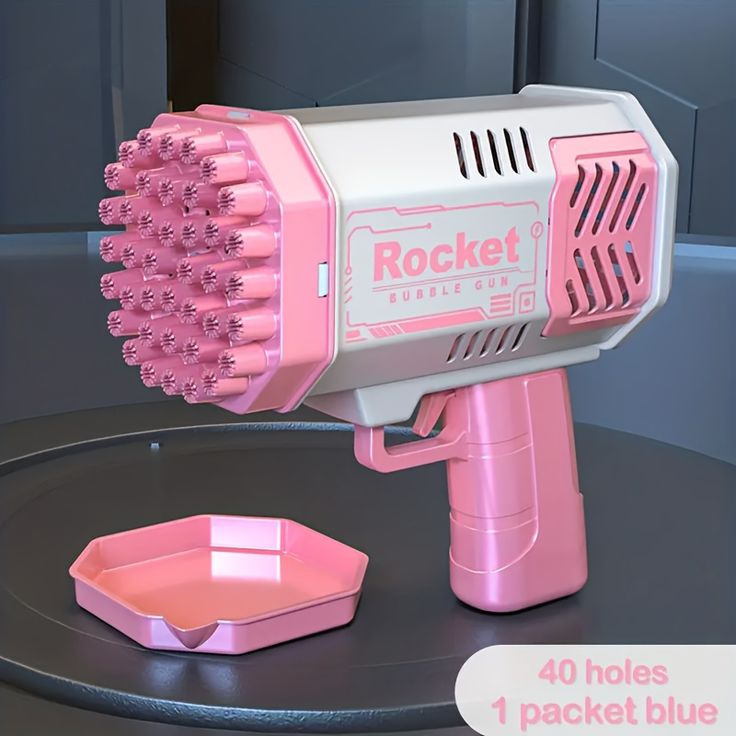 36-Hole Bazooka Bubble Gun for Kids